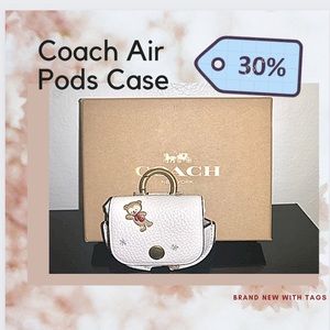COACH AIR PODS CASE